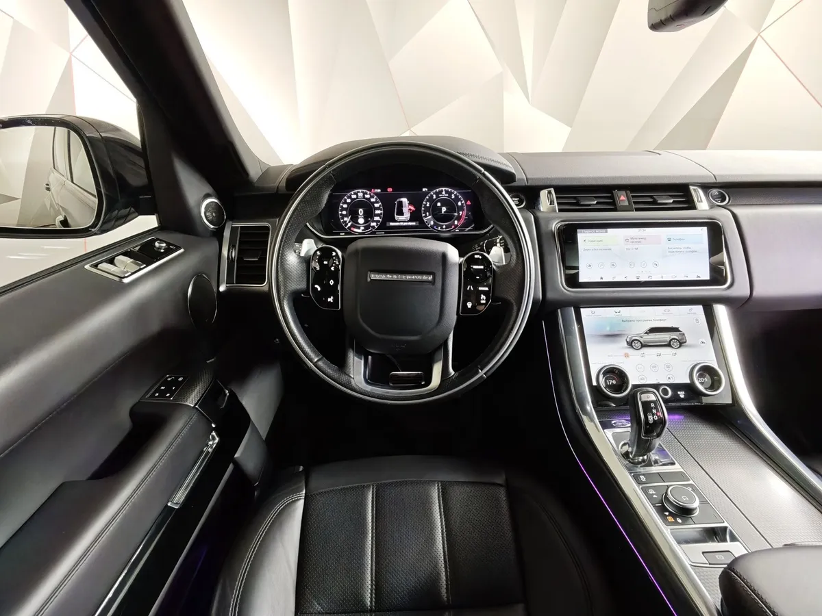 Land Rover Range Rover Sport 3.0 i6 AT AWD (360 л.с.) Autobiography Зеленый в АВИЛОН. Слайд №20