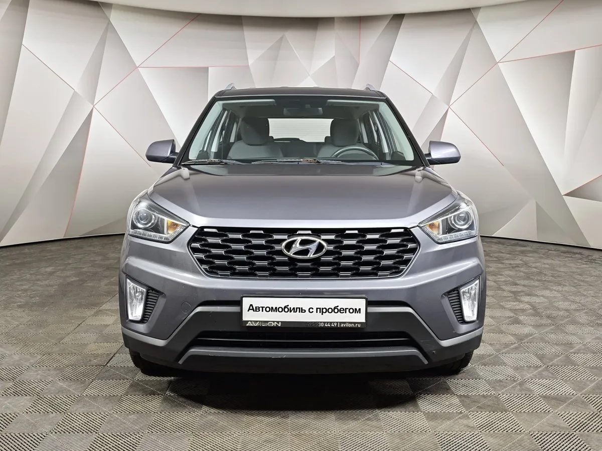 Hyundai Creta 2.0 AT (149 л.с.) Travel + Advanced Серый в АВИЛОН. Слайд №7