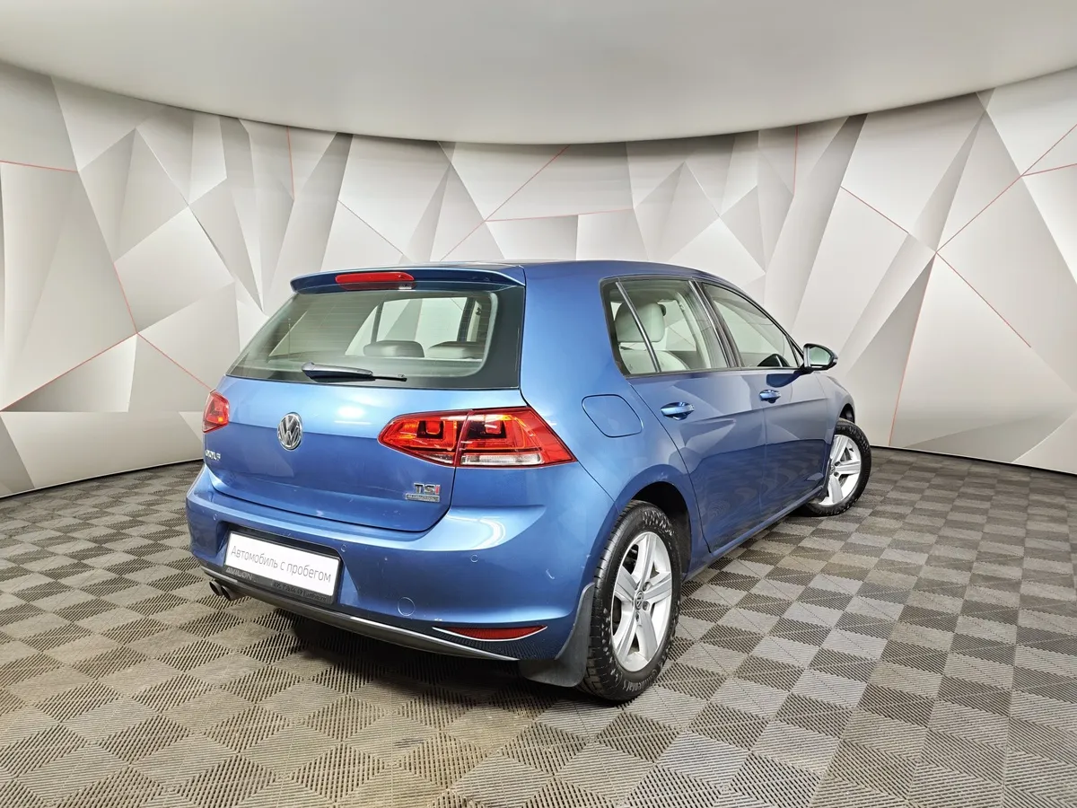 Volkswagen Golf 1.4 TSI BlueMotion DSG (122 л.с.) Highline Голубой в АВИЛОН. Слайд №2