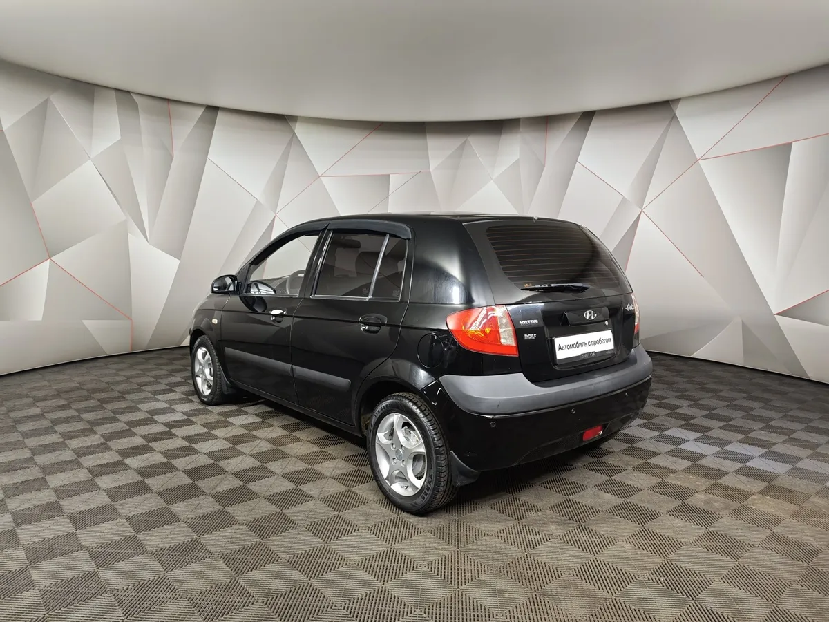 Hyundai Getz 1.4 AT (97 л.с.) Черный в АВИЛОН. Слайд №4