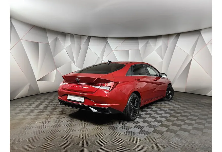 Hyundai Elantra 1.6 AT (128 л.с.) Elegance Красный в АВИЛОН. Слайд №6