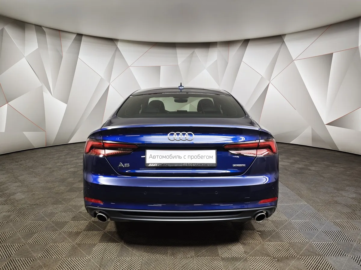 Audi A5 2.0 TFSI S tronic quattro (249 л.с.) Sport Синий в АВИЛОН. Слайд №8
