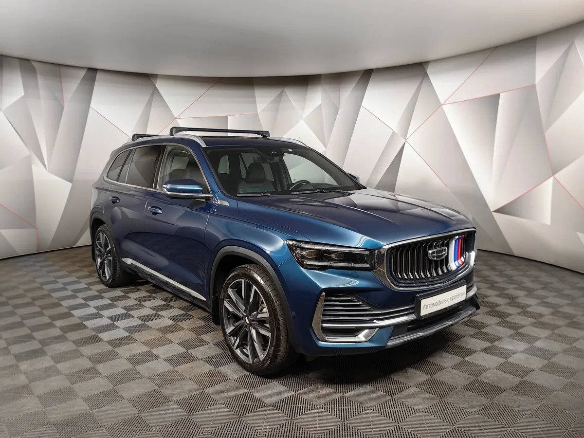 Geely Monjaro 2.0T 8AT 4WD (238 л.с.) Exclusive Синий в АВИЛОН. Слайд №3