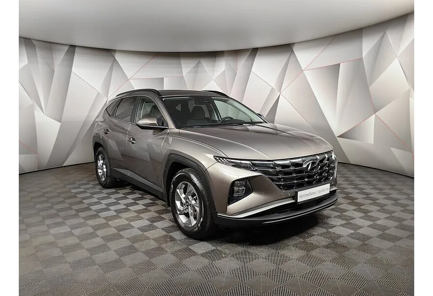 Hyundai Tucson D2.0 Smartstream 8AT 4WD (186 л.с.) Lifestyle + Smart Sense Серый в АВИЛОН. Слайд №3