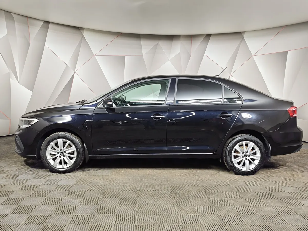 Volkswagen Polo 1.6 MPI AT (110 л.с.) Highline Черный в АВИЛОН. Слайд №5
