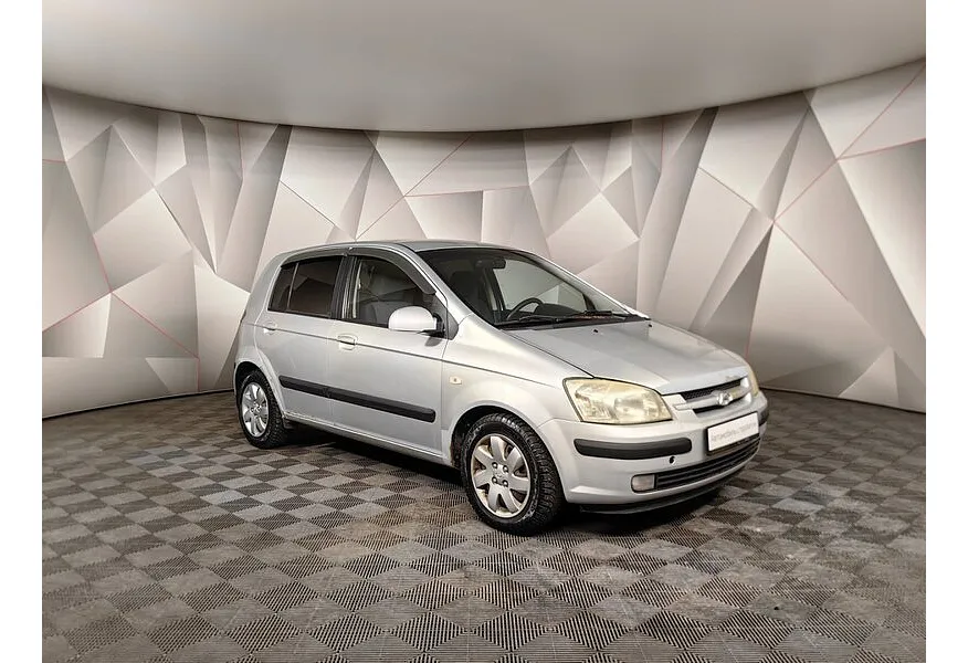 Hyundai Getz 1.3 AT (82 л.с.) Серебристый в АВИЛОН. Слайд №3