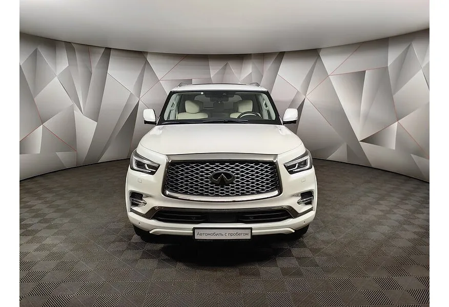 Infiniti QX80 5.6 АТ AWD (405 л.с.) Белый в АВИЛОН. Слайд №7