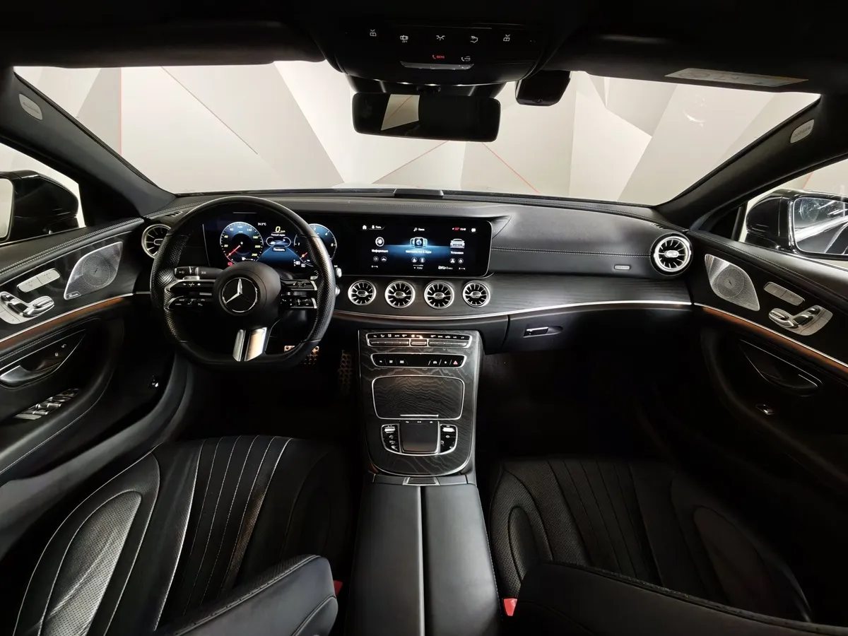 Mercedes-Benz CLS 350 d AT 4Matic (249 л.с.) Sport Черный в АВИЛОН. Слайд №14