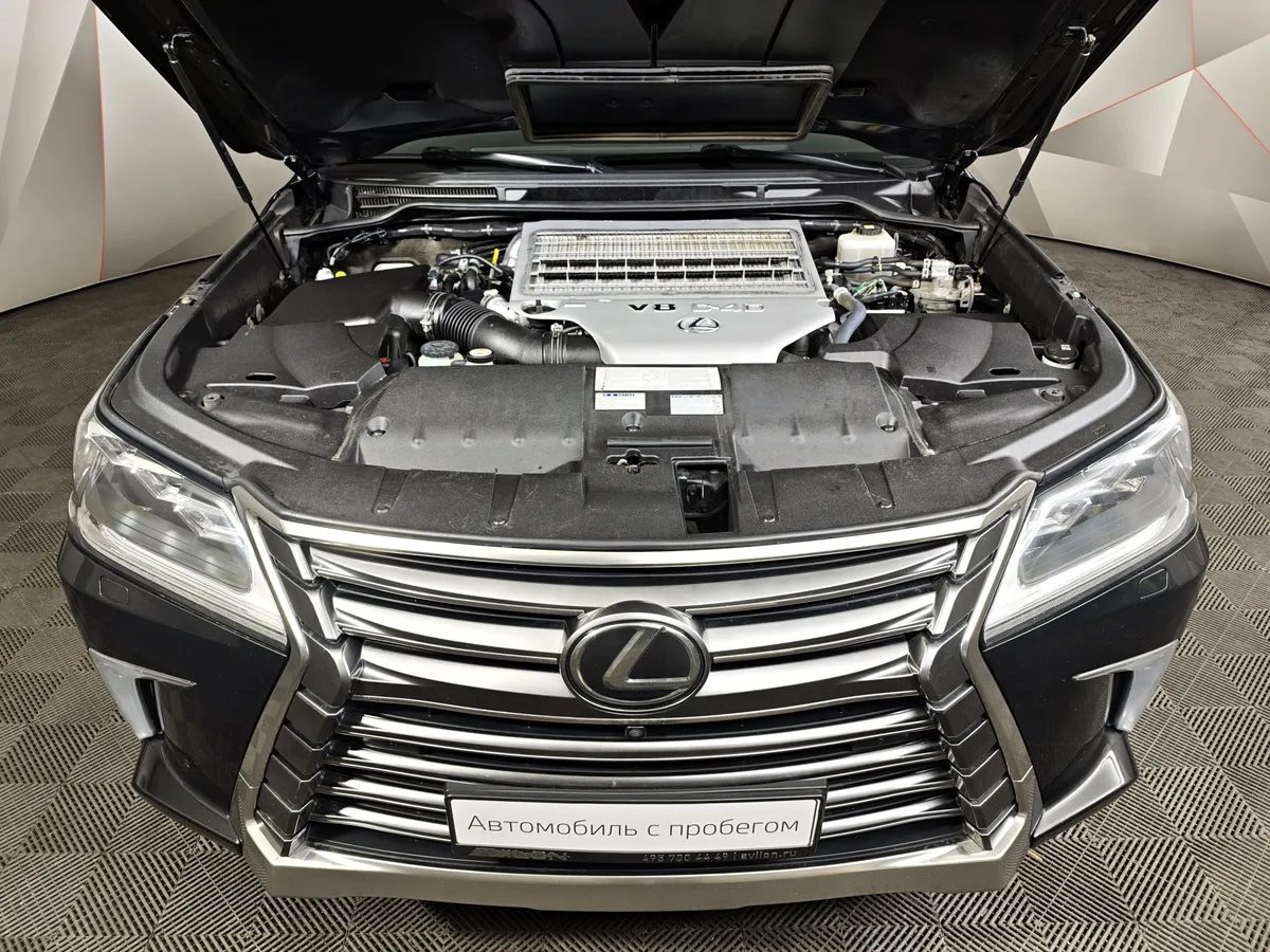 Lexus LX 450d AT (272 л.с.) Черный в АВИЛОН. Слайд №11
