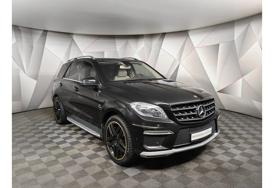 Mercedes-Benz M-Класс ML 63 AMG Speedshift Plus 7G-Tronic (525 л.с.) Черный в АВИЛОН. Слайд №3