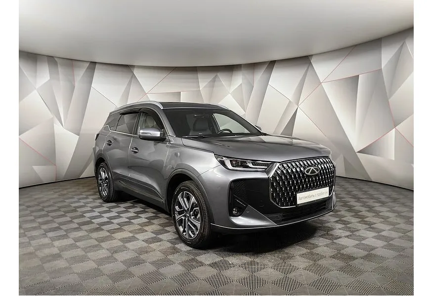 Chery Tiggo 7L 1.6T DCT (150 л.с.) Prime (2 цвета) Серый в АВИЛОН. Слайд №3