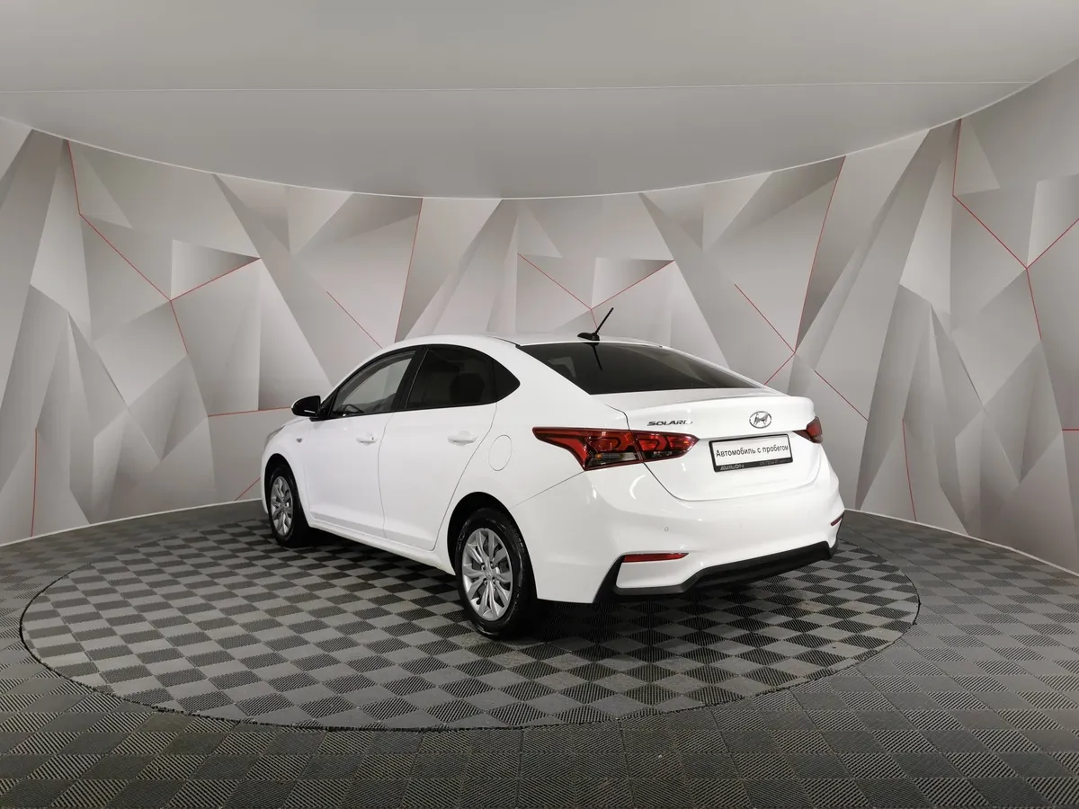 Hyundai Solaris 1.6 AT (123 л.с.) Super Series Белый в АВИЛОН. Слайд №4
