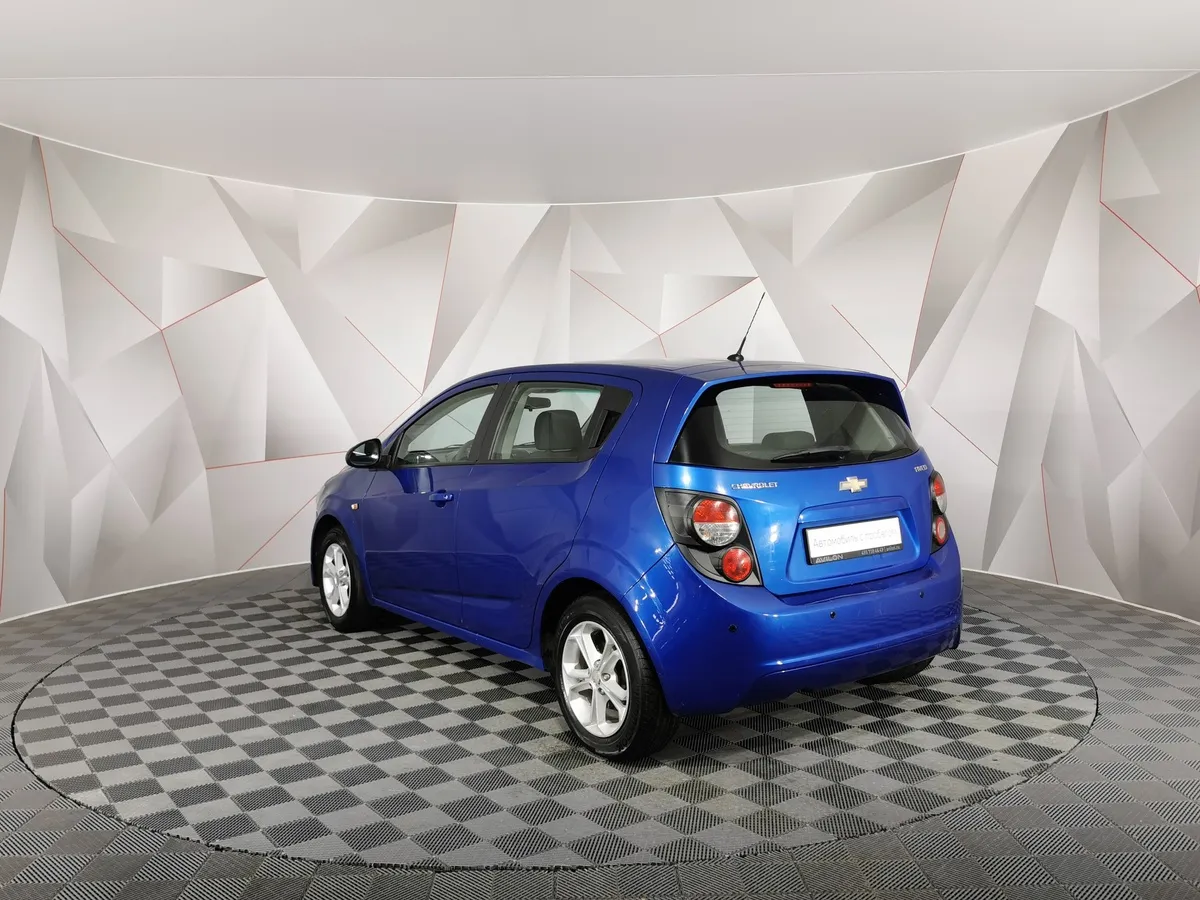 Chevrolet Aveo 1.6 AT (115 л.с.) Синий в АВИЛОН. Слайд №4