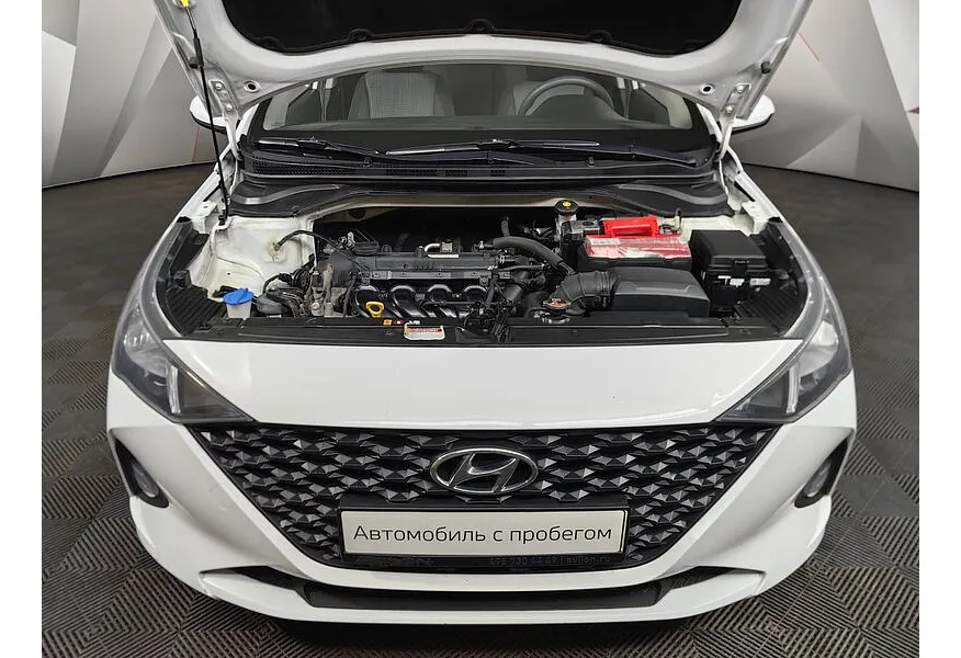 Hyundai Solaris 1.6 AT (123 л.с.) Active Plus Белый в АВИЛОН. Слайд №17