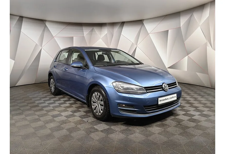 Volkswagen Golf 1.4 TSI BlueMotion MT (122 л.с.) Trendline Голубой в АВИЛОН. Слайд №2