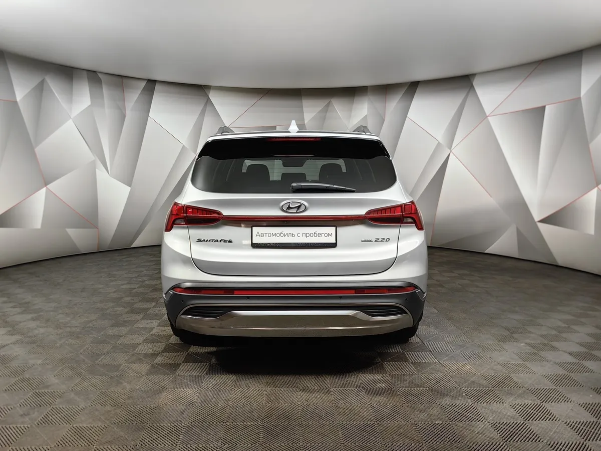 Hyundai Santa Fe 2.2 CRDi AWD 8AT (200 л.с.) High-Tech Серый в АВИЛОН. Слайд №8