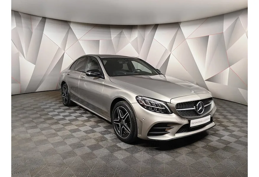 Mercedes-Benz C-Класс C 200 4Matic 9G-Tronic (184 л.с.) Sport Серебристый в АВИЛОН. Слайд №3