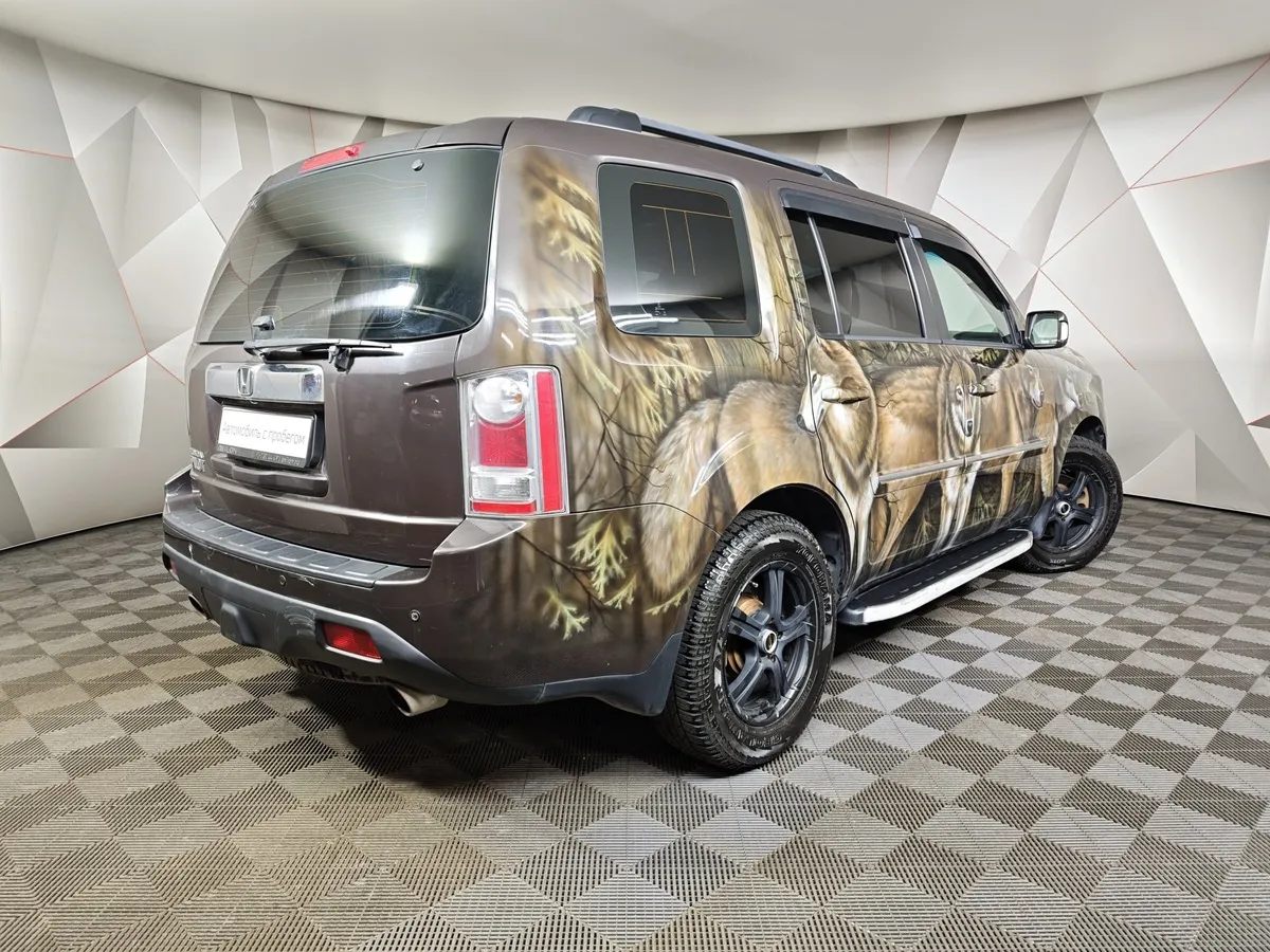 Honda Pilot 3.5 AT 4WD (249 л.с.) Коричневый в АВИЛОН. Слайд №2