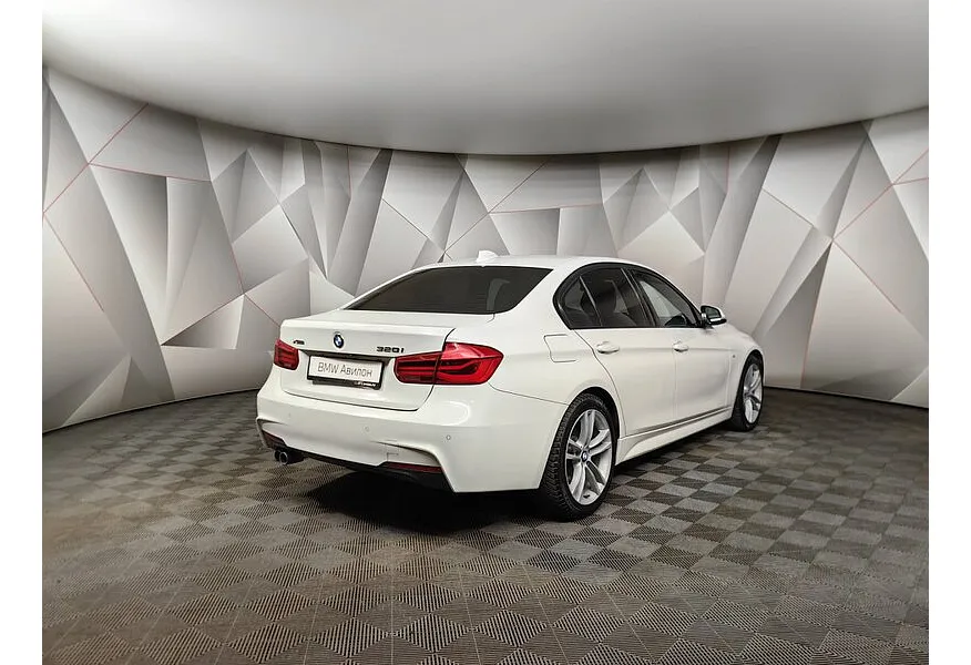 BMW 3 серия 320i xDrive AT (184 л.с.) M Sport Белый в АВИЛОН. Слайд №2
