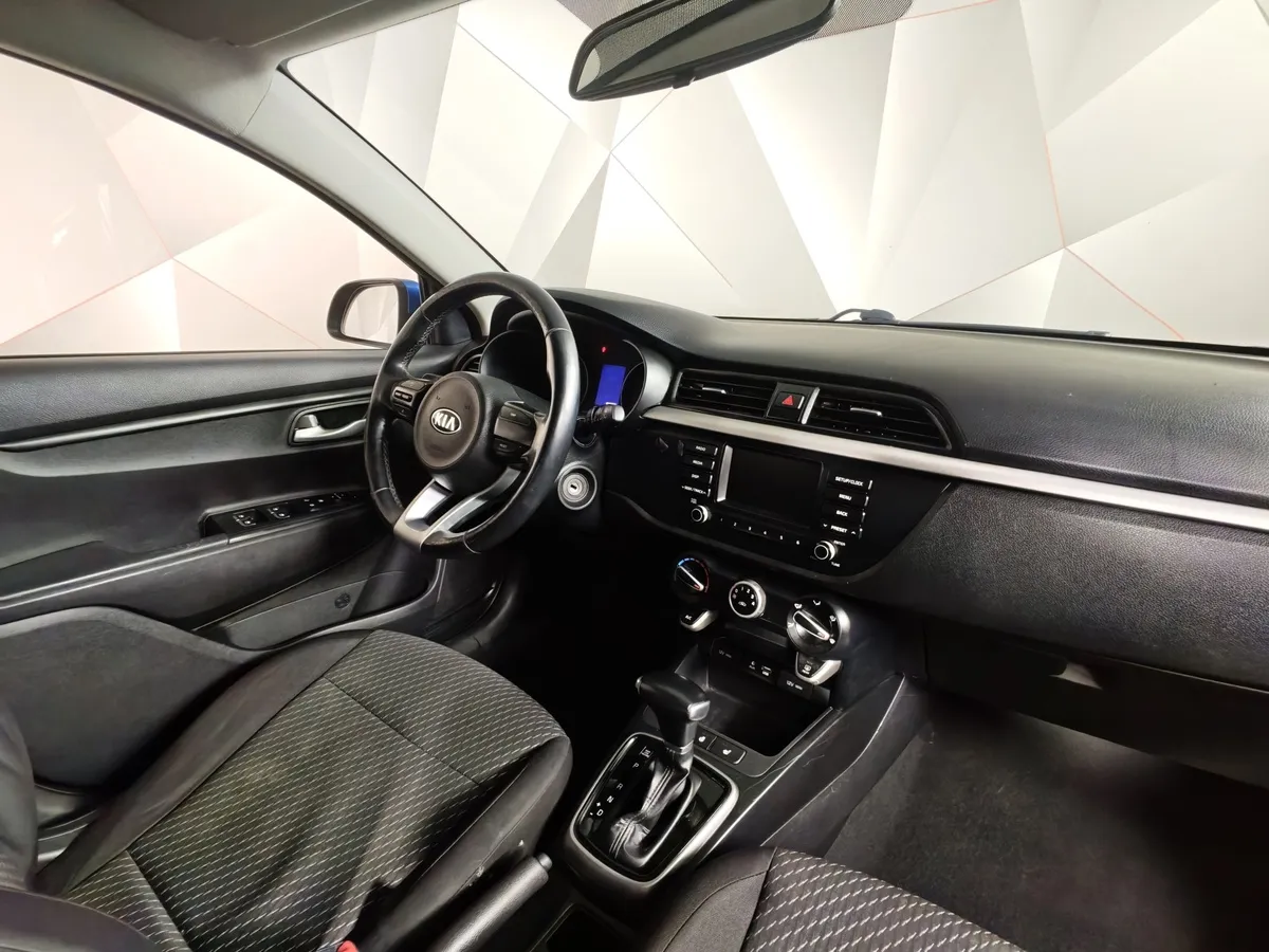 Kia Rio 1.4 AT (100 л.с.) Fleet Синий в АВИЛОН. Слайд №13