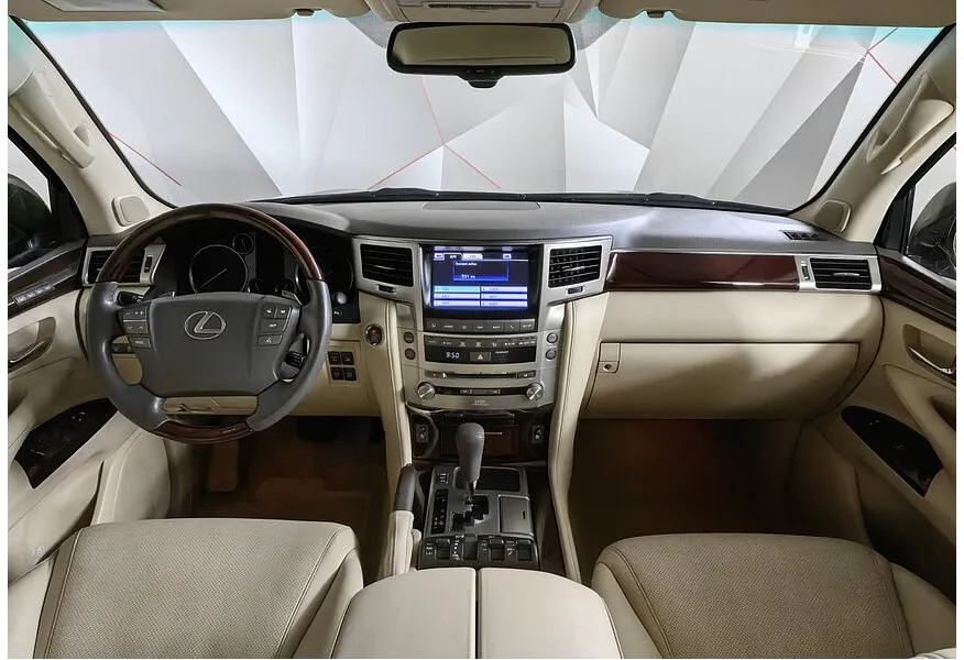 Lexus LX 570 AT (367 л.с.) Черный в АВИЛОН. Слайд №16
