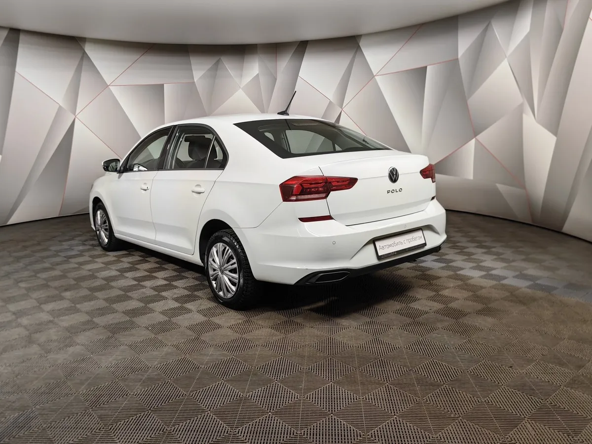 Volkswagen Polo 1.6 MPI AT (110 л.с.) Respect Белый в АВИЛОН. Слайд №4