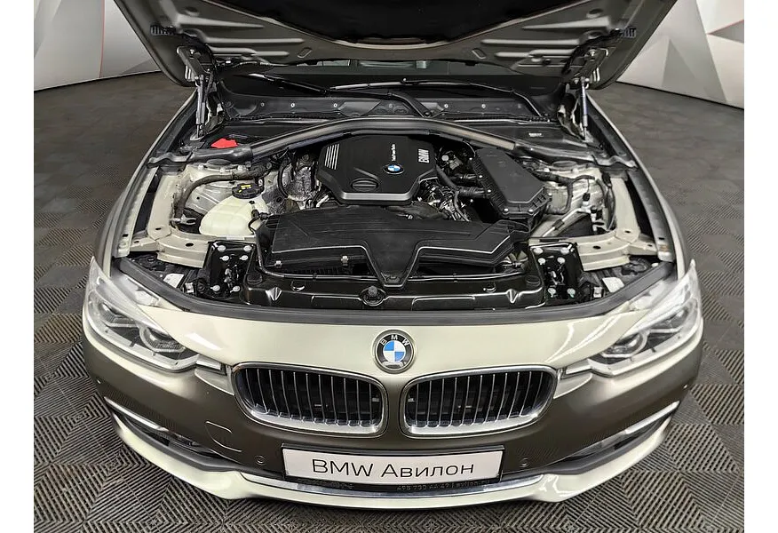 BMW 3 серия 320d xDrive AT (190 л.с.) Luxury Line Серый в АВИЛОН. Слайд №10