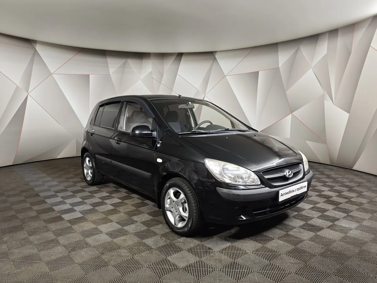 Hyundai Getz 1.4 AT (97 л.с.) Черный в АВИЛОН. Слайд №3