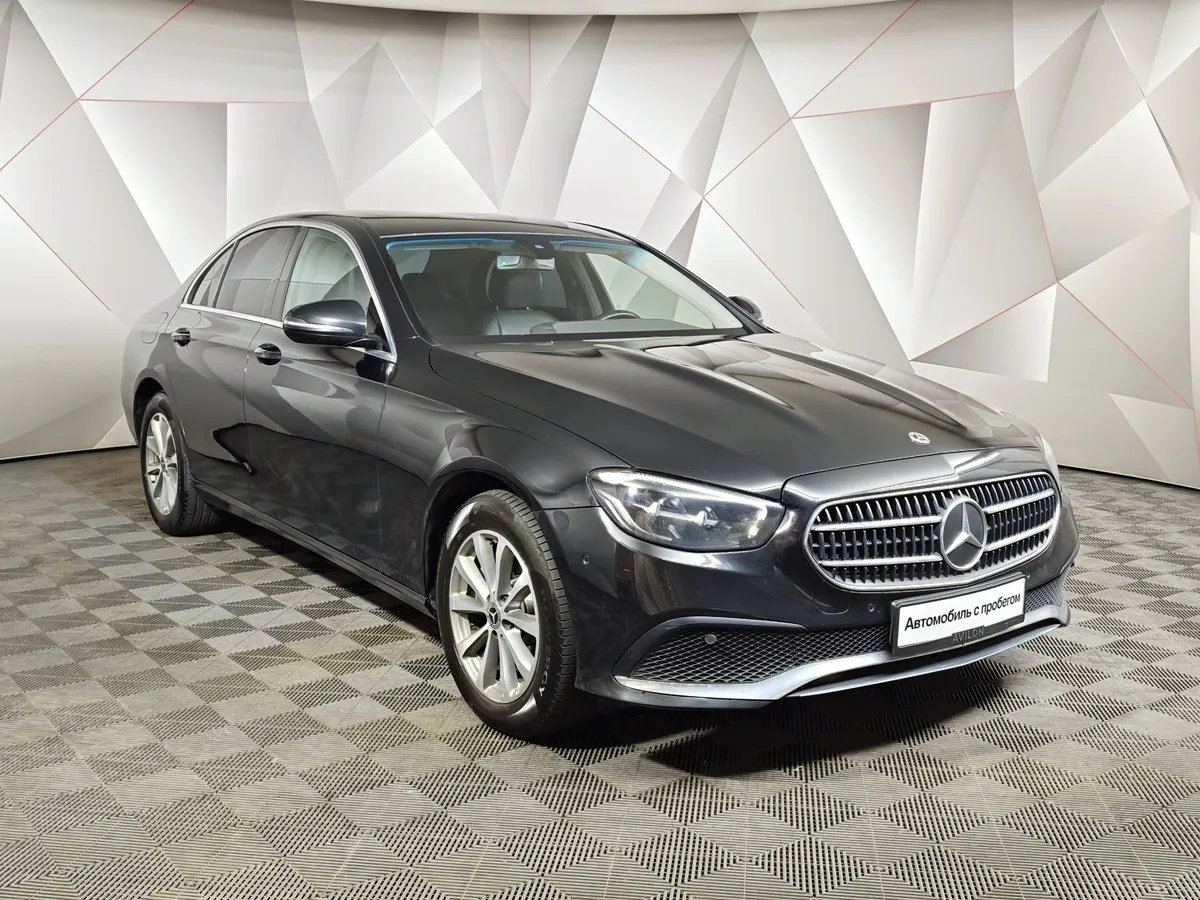Mercedes-Benz E-Класс E 200 9G-TRONIC (197 л.с.) Business Черный в АВИЛОН. Слайд №3