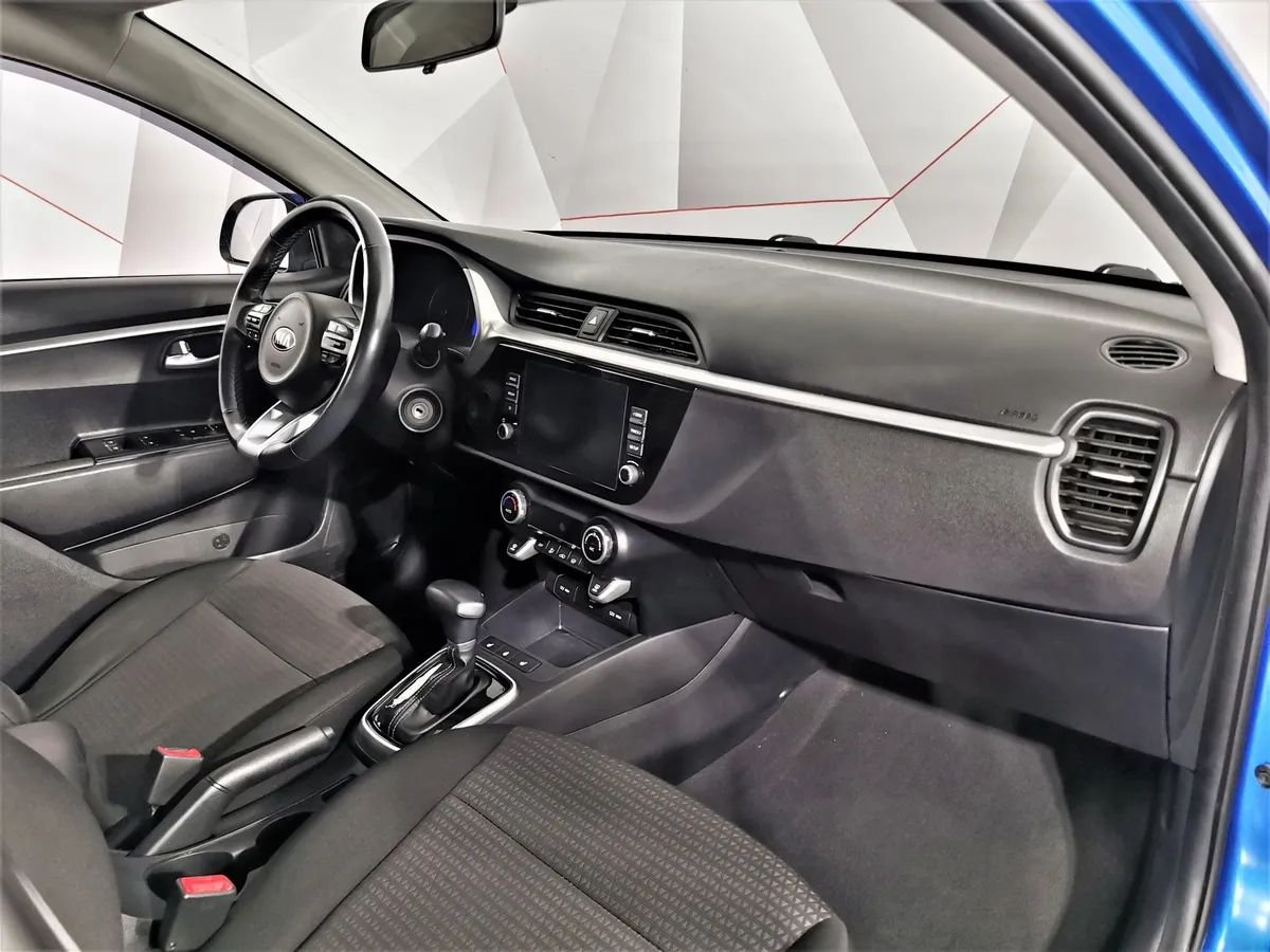 Kia Rio 1.6 AT (123 л.с.) Prestige Синий в АВИЛОН. Слайд №12
