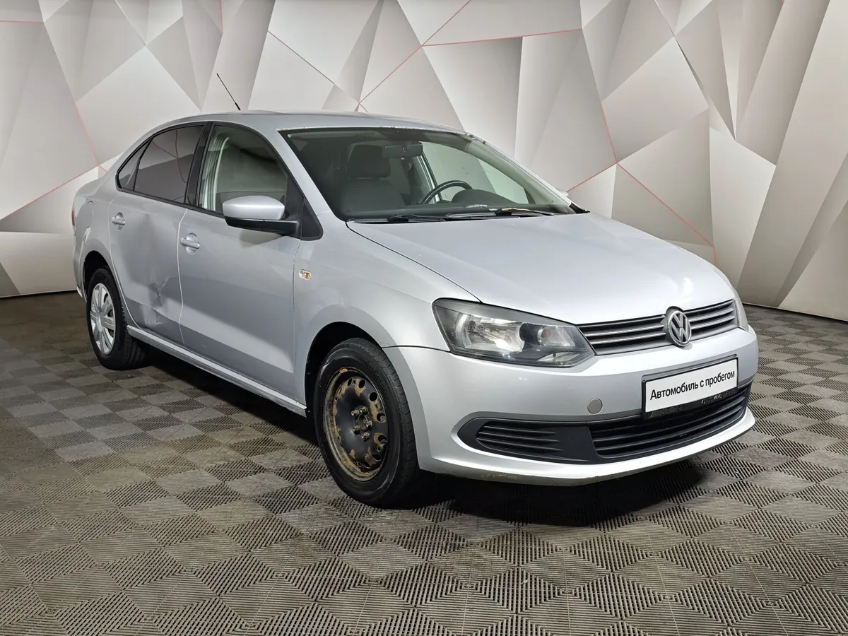 Volkswagen Polo 1.6 Tiptronic (105 л.с.) Comfortline Серебристый в АВИЛОН. Слайд №3
