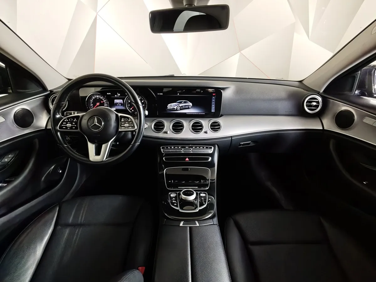 Mercedes-Benz E-Класс E 200 9G-TRONIC (197 л.с.) Черный в АВИЛОН. Слайд №13