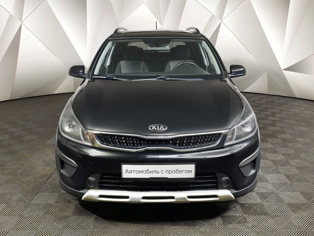 Kia Rio X-Line 1.4 AT (100 л.с.) Черный в АВИЛОН. Слайд №7