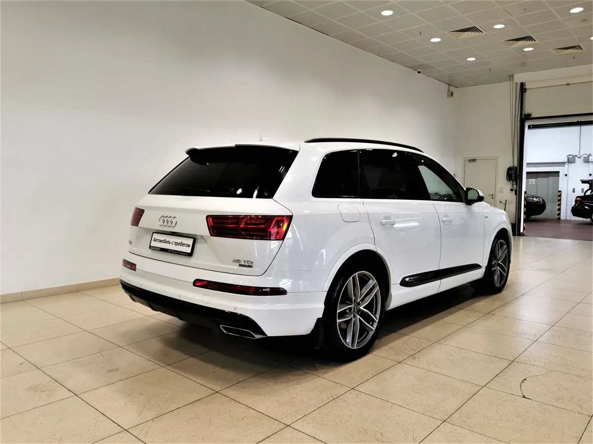 Audi Q7 3.0 TDI Tiptronic quattro (249 л.с.) Белый в АВИЛОН. Слайд №2