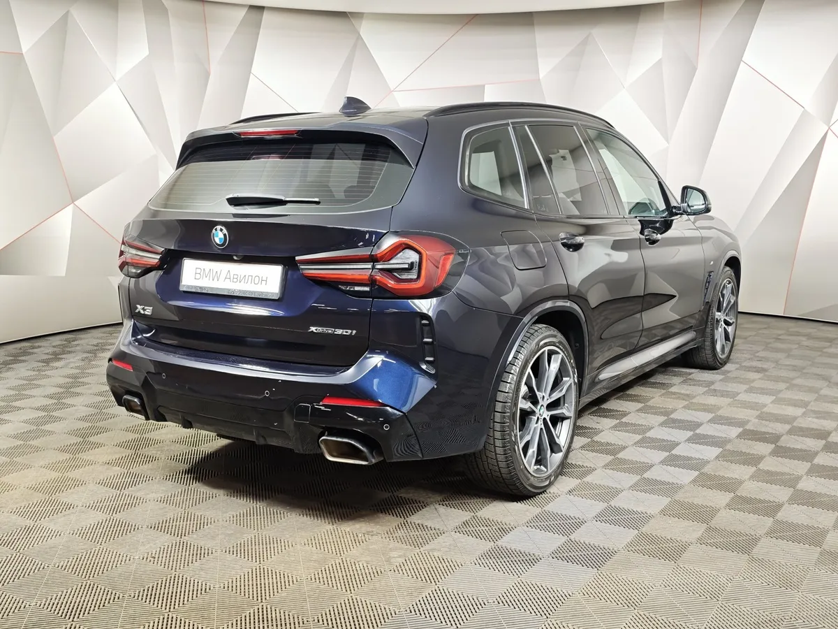 BMW X3 xDrive30i AT (249 л.с.) Base Локальная сборка Черный в АВИЛОН. Слайд №2