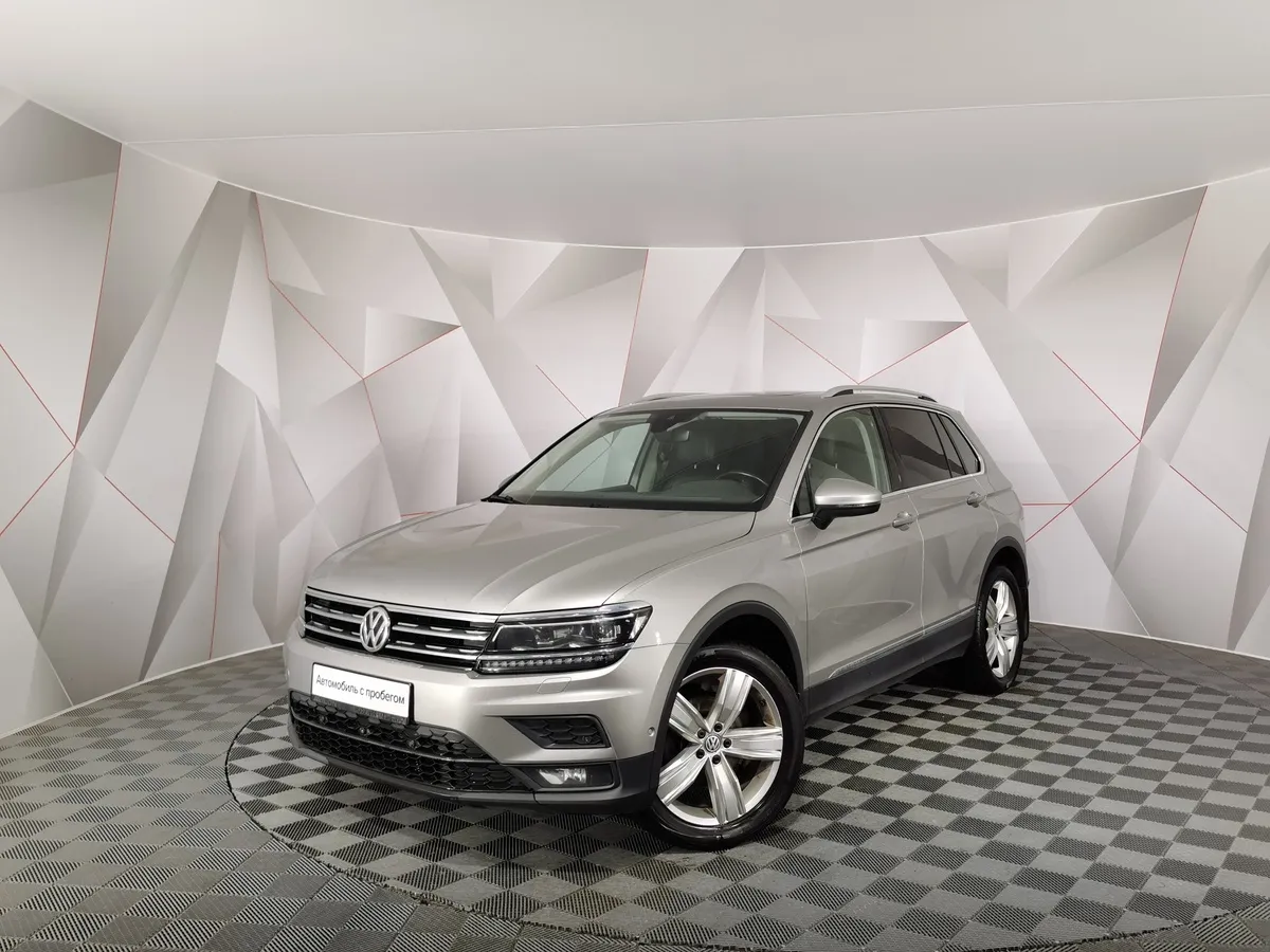 Volkswagen Tiguan 1.4 TSI 4Motion AT (150 л.с.) Exclusive Серый в АВИЛОН. Слайд №1