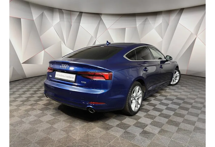 Audi A5 2.0 TFSI S tronic (190 л.с.) Синий в АВИЛОН. Слайд №2