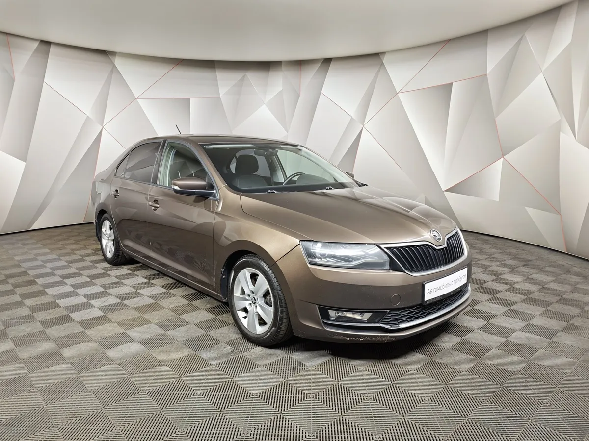 Skoda Rapid 1.6 AT (110 л.с.) Active Коричневый в АВИЛОН. Слайд №3