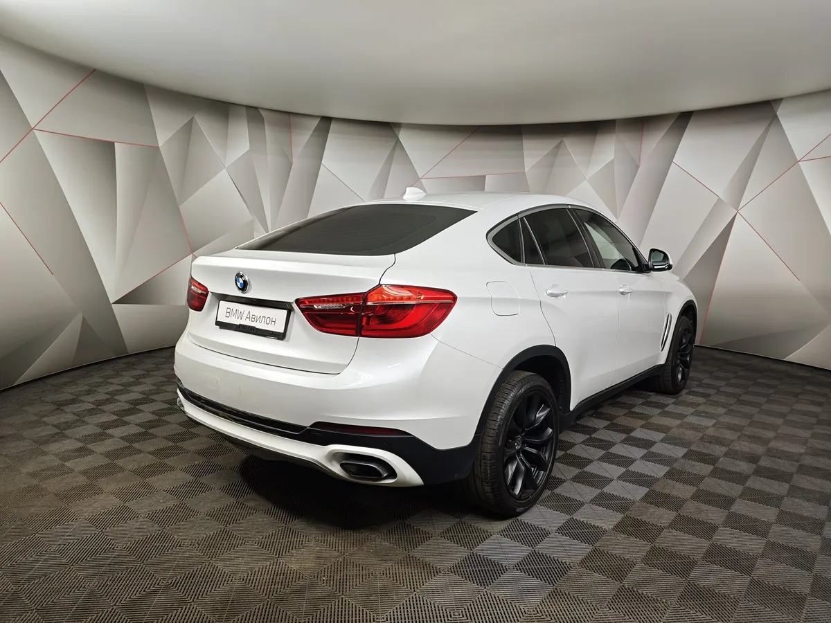 BMW X6 xDrive30d Steptroniс (249 л.с.) Белый в АВИЛОН. Слайд №2