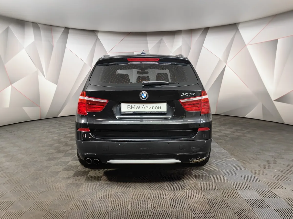 BMW X3 xDrive28i AT (245 л.с.) Base Локальная сборка Черный в АВИЛОН. Слайд №4