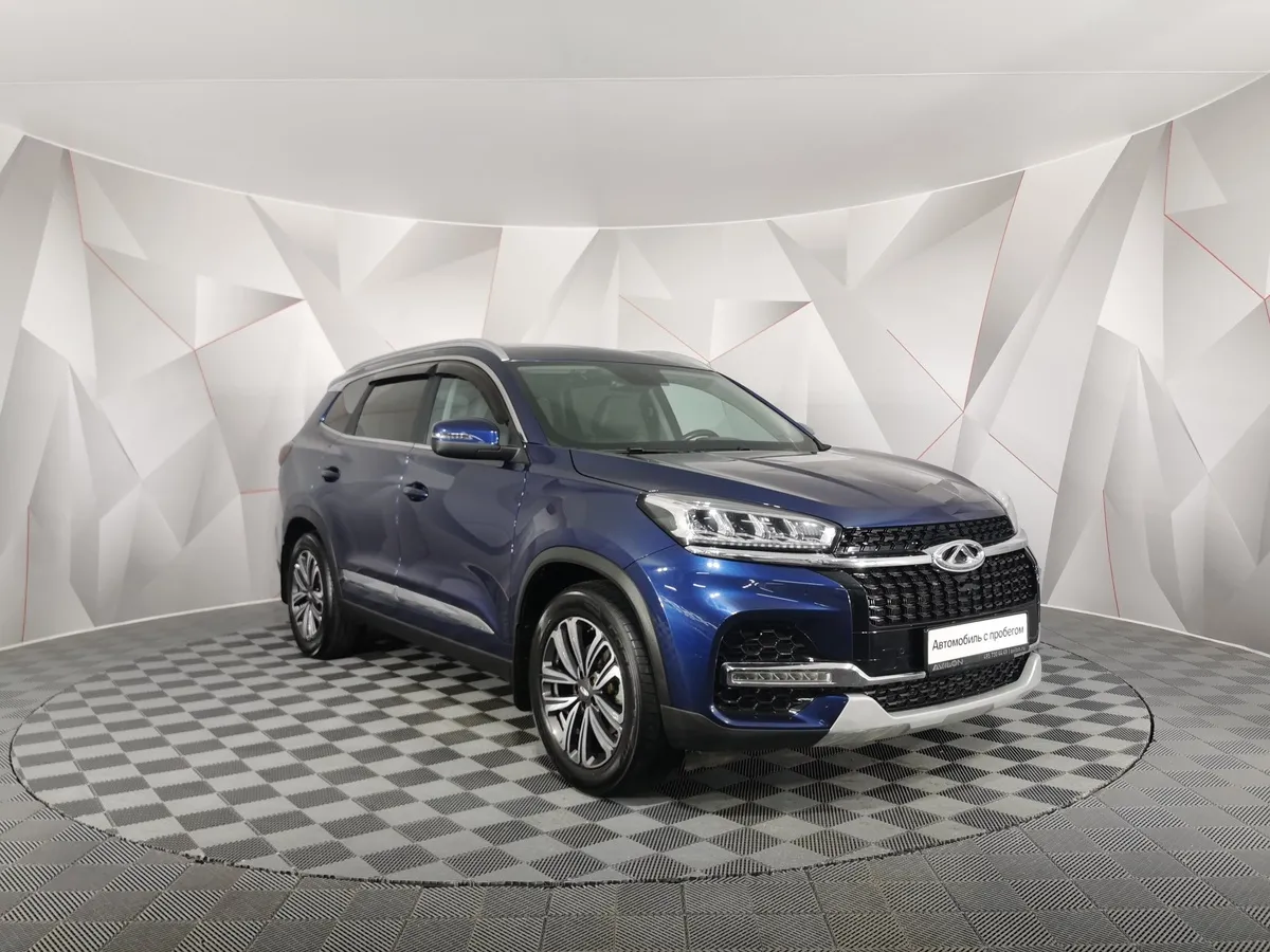 Chery Tiggo 8 2.0T CVT (170 л.с.) Prestige Синий в АВИЛОН. Слайд №3