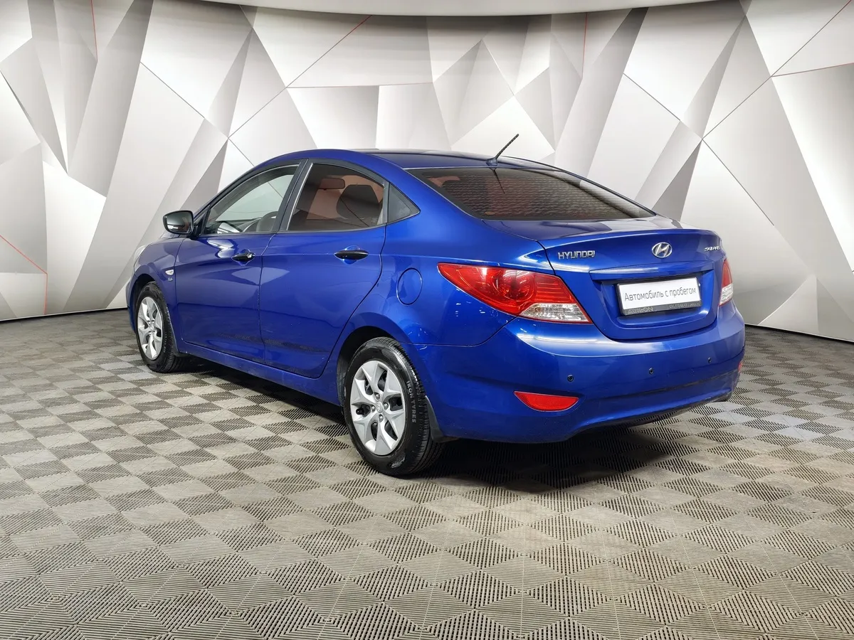 Hyundai Solaris 1.6 AT (123 л.с.) Comfort Синий в АВИЛОН. Слайд №4