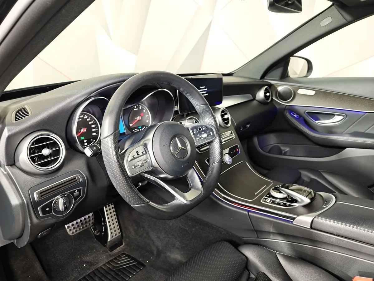 Mercedes-Benz C-Класс C 200 9G-TRONIC 4MATIC (190 л.с.) Sport Черный в АВИЛОН. Слайд №19