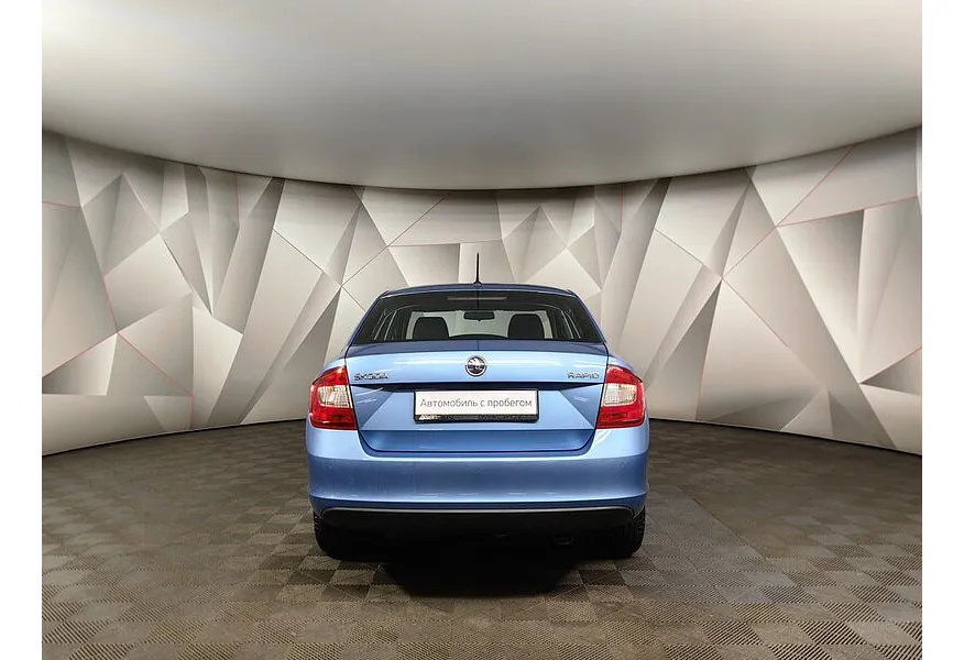 Skoda Rapid 1.6 AT (110 л.с.) Синий в АВИЛОН. Слайд №6