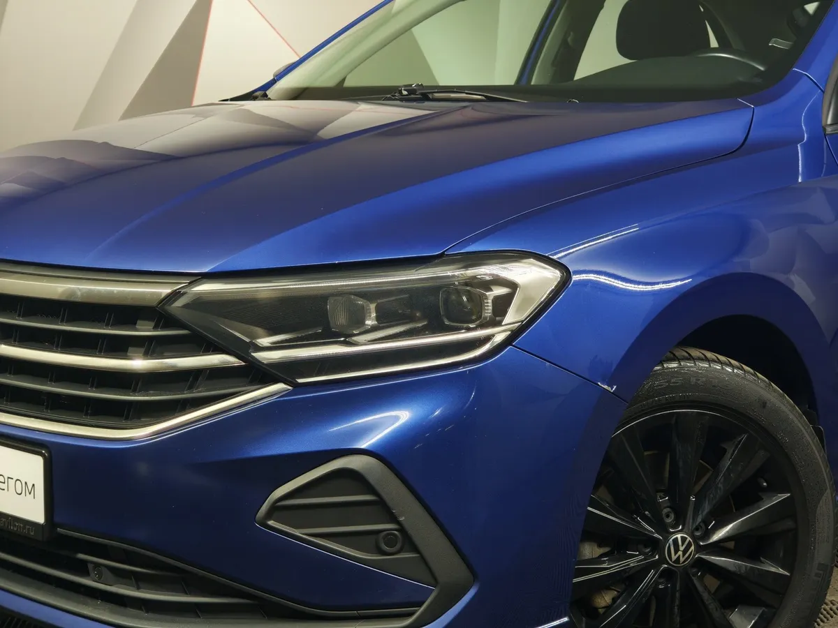 Volkswagen Polo 1.4 TSI DSG (125 л.с.) Highline Синий в АВИЛОН. Слайд №10