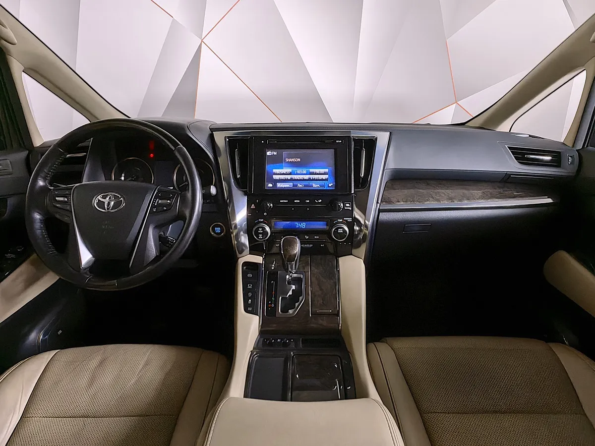 Toyota Alphard 3.5 AT (300 л.с.) Черный в АВИЛОН. Слайд №13