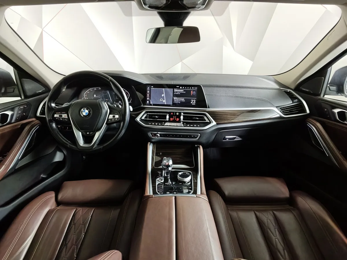 BMW X6 3.0 AT xDrive30d (249 л.с.) Белый в АВИЛОН. Слайд №11