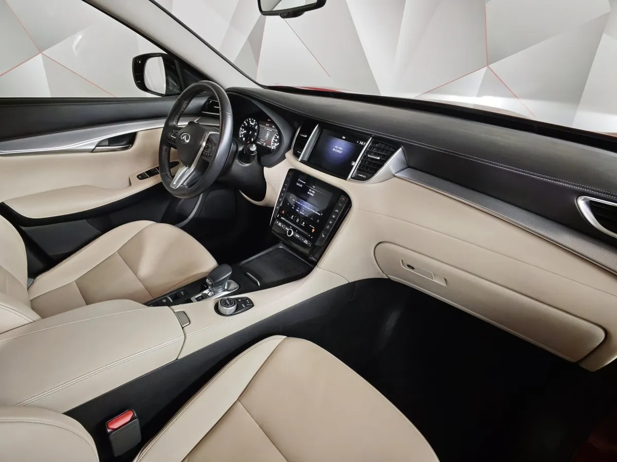 Infiniti QX50 2.0 VC-T CVT AWD (249 л.с.) Красный в АВИЛОН. Слайд №13