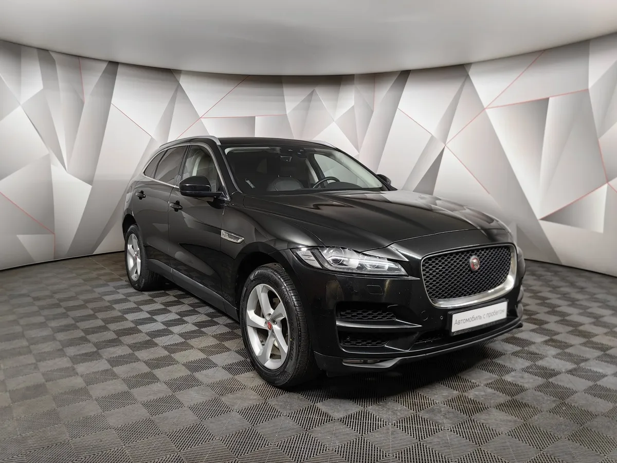 Jaguar F-Pace 2.0 AT AWD (249 л.с.) Prestige Черный в АВИЛОН. Слайд №3