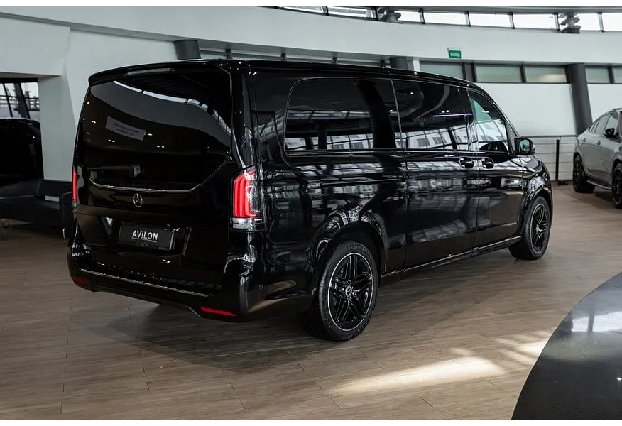 Mercedes-Benz V-Класс V 300 d L3 4MATIC 9G-TRONIC (237 л.с.) Avantgarde Черный в АВИЛОН. Слайд №7